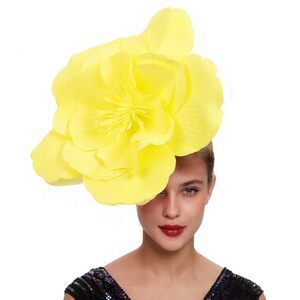 9159 Large Flower Fascinators For Girls Women Tea Party Cocktail Headwear